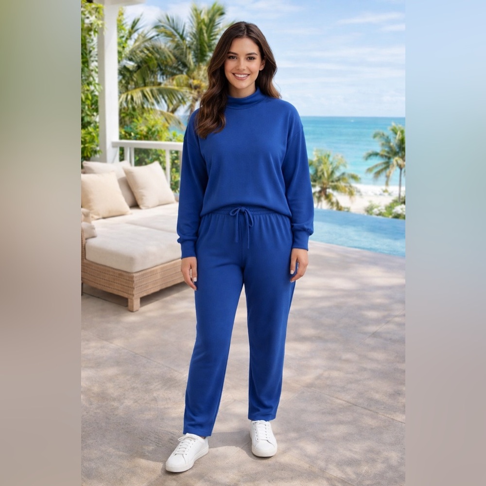 NEW Blue Women's Track Suit Set